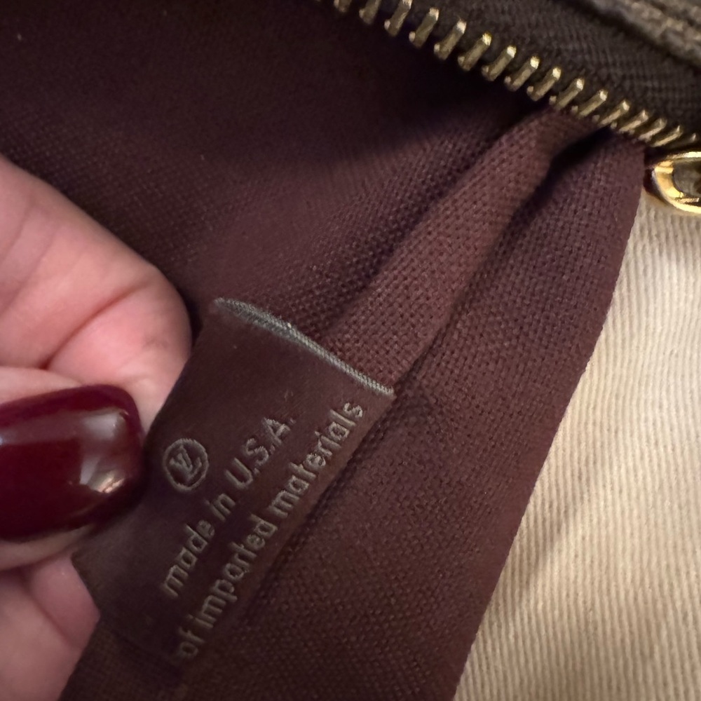 Louis Vuitton Lena MM Brown Monogram Shoulder Tote Bag! - Picture 16 of 16